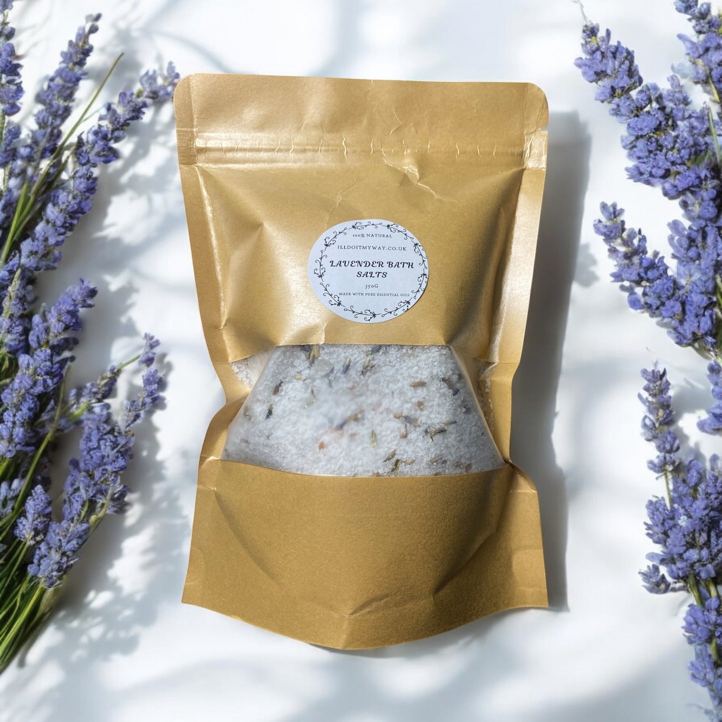Natural bath salts