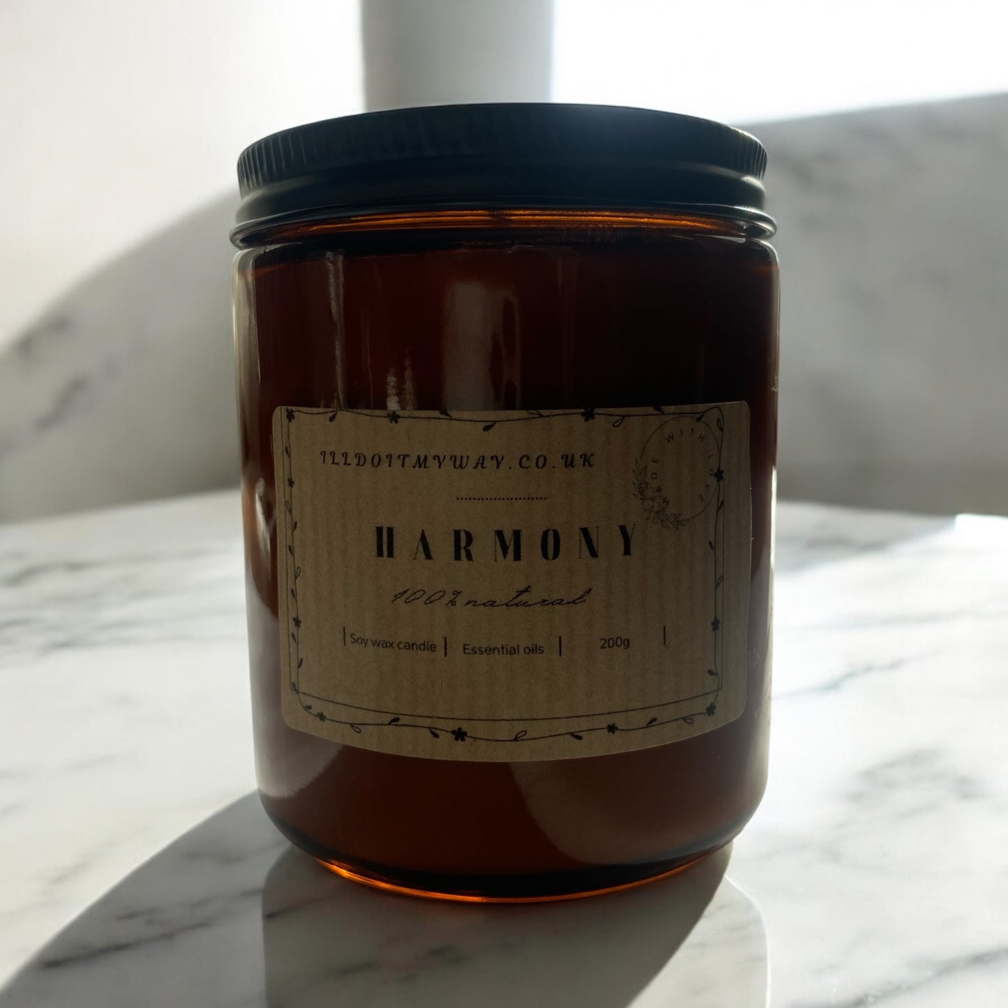 Soy wax candle 200g
